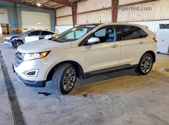2FMPK4K85GBC35260 2016 FORD EDGE White Передня ліва чверть