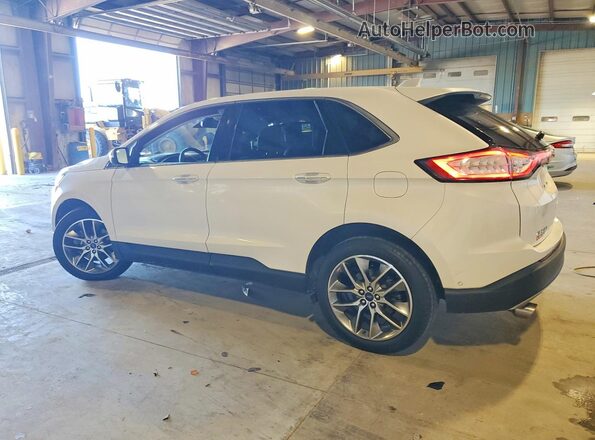 2FMPK4K85GBC35260 2016 FORD EDGE White Задня ліва чверть