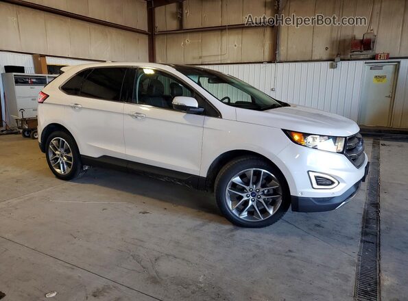 2FMPK4K85GBC35260 2016 FORD EDGE White Передня права чверть