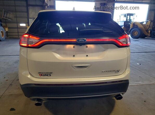 2FMPK4K85GBC35260 2016 FORD EDGE White Вид ззаду