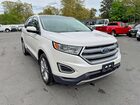 2018 Ford Edge Titanium White vin: 2FMPK4K86JBB66540