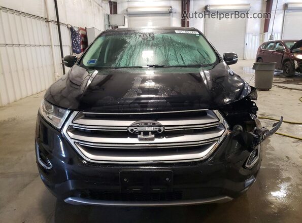 2FMPK4K89HBB46616 2017 FORD EDGE Черный Вид спереди
