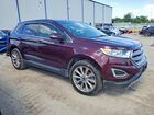 2017 Ford Edge Бордовый vin: 2FMPK4K90HBB67606