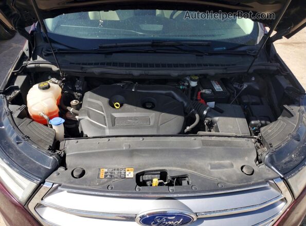 2FMPK4K90HBB67606 2017 FORD EDGE Бордовый Вид подкапотного пространства