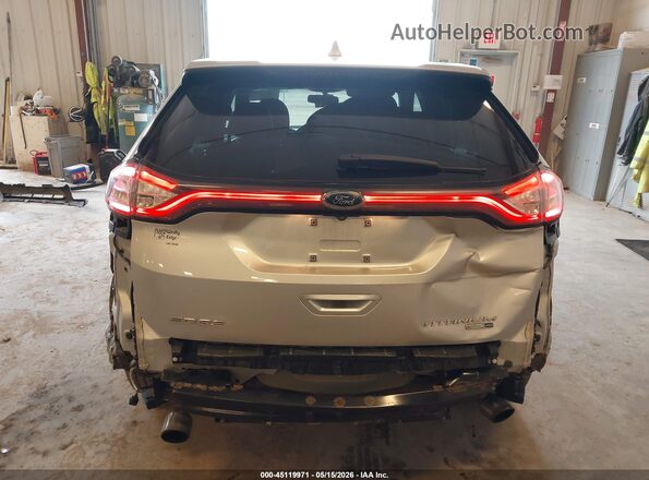 2FMPK4K90JBB41111 2018 FORD EDGE Silver Vista frontal