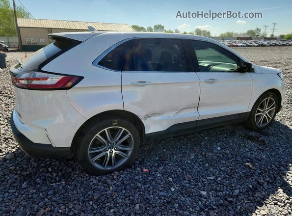 2FMPK4K90KBC00479 2019 FORD EDGE White Rear right