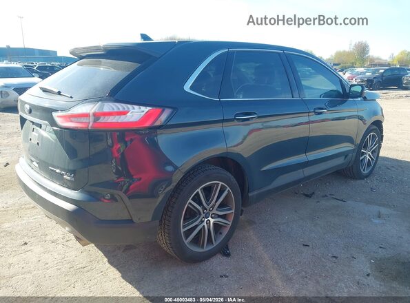 2FMPK4K90KBC66496 2019 FORD EDGE Gray Tył prawy