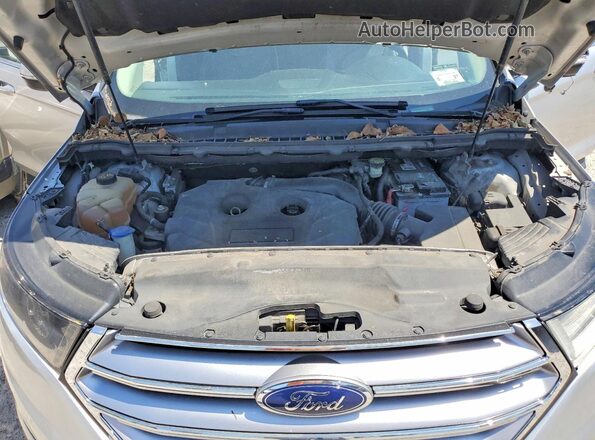 2FMPK4K91HBB91008 2017 FORD EDGE Серебряный Вид подкапотного пространства