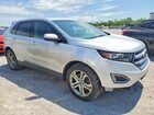 2017 Ford Edge Titanium Серебряный vin: 2FMPK4K91HBB91008