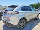2017 Ford Edge Titanium Серебряный vin: 2FMPK4K91HBB91008