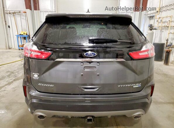 2FMPK4K91KBB04201 2019 FORD EDGE Серый Вид сзади