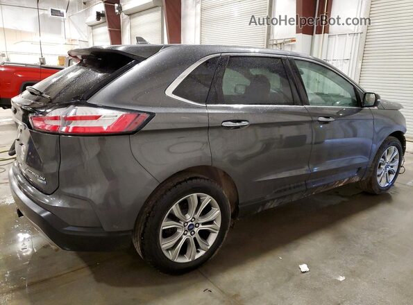 2FMPK4K91KBB04201 2019 FORD EDGE Серый Задняя правая четверть