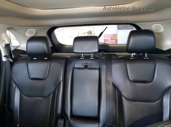 2FMPK4K91KBB53334 2019 FORD EDGE Black Widok tylnych siedzeń