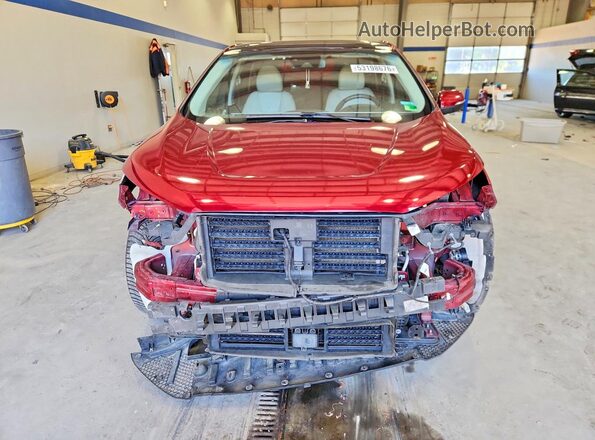 2FMPK4K91KBB67444 2019 FORD EDGE Красный Вид спереди