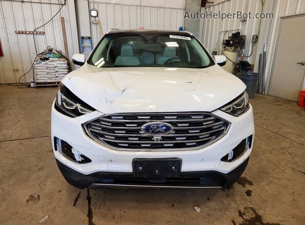 2FMPK4K91LBA67507 2020 FORD EDGE Белый Вид спереди