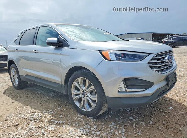 2FMPK4K91NBA55070 2022 FORD EDGE Silver Przód prawy