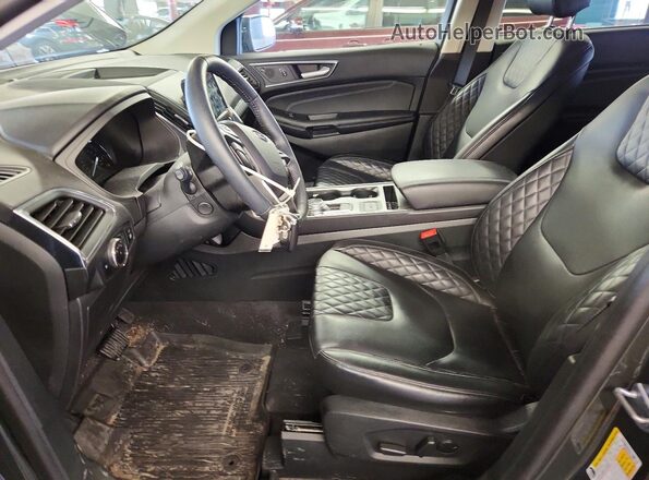 2FMPK4K91RBB11563 2024 FORD EDGE Угольный Вид салона спереди
