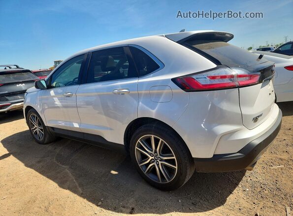 2FMPK4K92KBC16926 2019 FORD EDGE Белый Задняя левая четверть