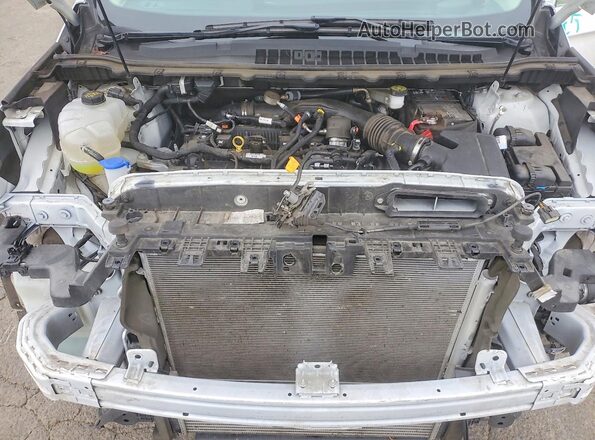 2FMPK4K92KBC74521 2019 FORD EDGE Белый Вид задней части салона