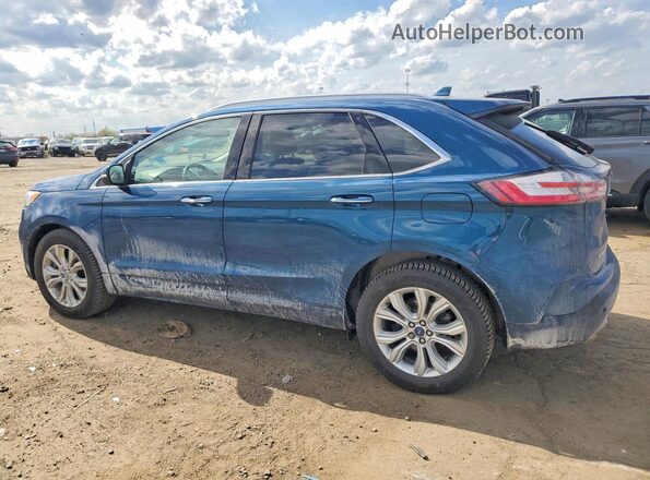 2FMPK4K92LBA19997 2020 FORD EDGE Blue უკანა მარცხენა