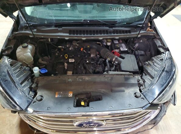 2FMPK4K92LBA56466 2020 FORD EDGE Black Vista del compartimento del motor