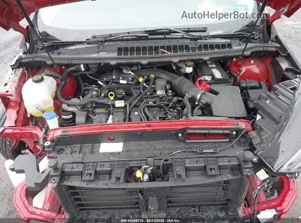 2FMPK4K92LBA85708 2020 FORD EDGE Red Widok z tyłu