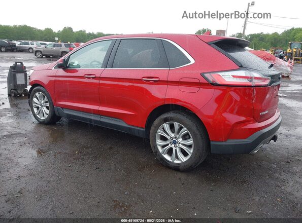 2FMPK4K92LBA85708 2020 FORD EDGE Red Tył lewy
