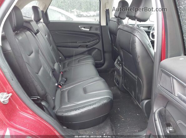 2FMPK4K92LBA85708 2020 FORD EDGE Red Widok naklejki z numerem VIN