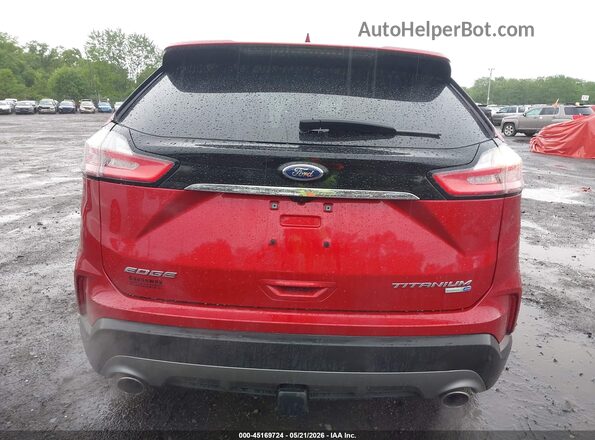 2FMPK4K92LBA85708 2020 FORD EDGE Red 