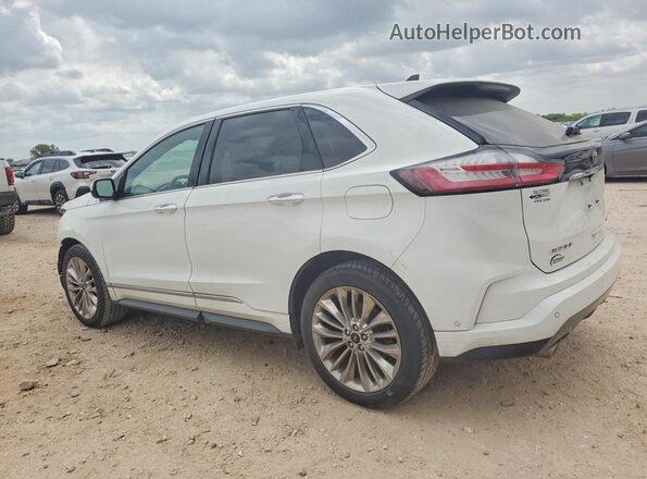 2FMPK4K92LBB42005 2020 FORD EDGE White Tył lewy