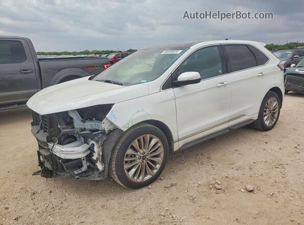 2FMPK4K92LBB42005 2020 FORD EDGE White Przód lewy