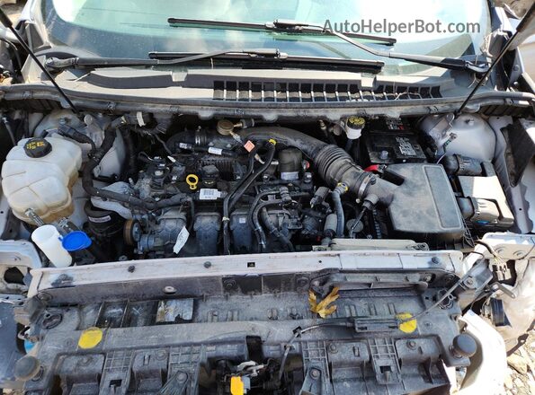2FMPK4K92NBA32249 2022 FORD EDGE Silver Շարժիչի բաժամունքի տեսք