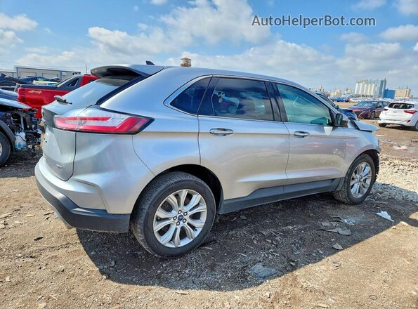 2FMPK4K92NBA32249 2022 FORD EDGE Silver Հետևի աջ