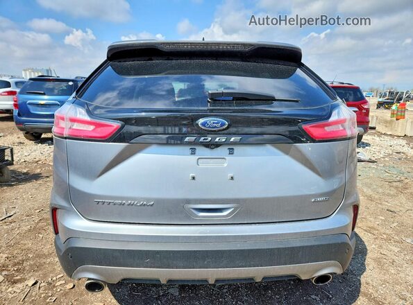2FMPK4K92NBA32249 2022 FORD EDGE Silver Հետևի տեսք