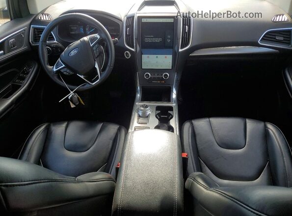 2FMPK4K92NBA32249 2022 FORD EDGE Silver Առջևի վահանակի տեսք