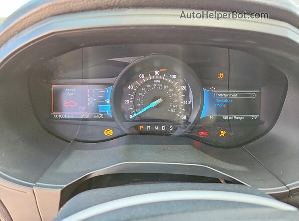 2FMPK4K92NBA38214 2022 FORD EDGE Gray Սարքավորումների վահանակի տեսք