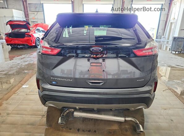 2FMPK4K92NBA38214 2022 FORD EDGE Gray Հետևի տեսք