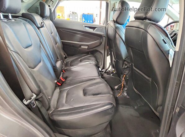 2FMPK4K92NBA38214 2022 FORD EDGE Gray Հետևի նստատեղերի տեսք