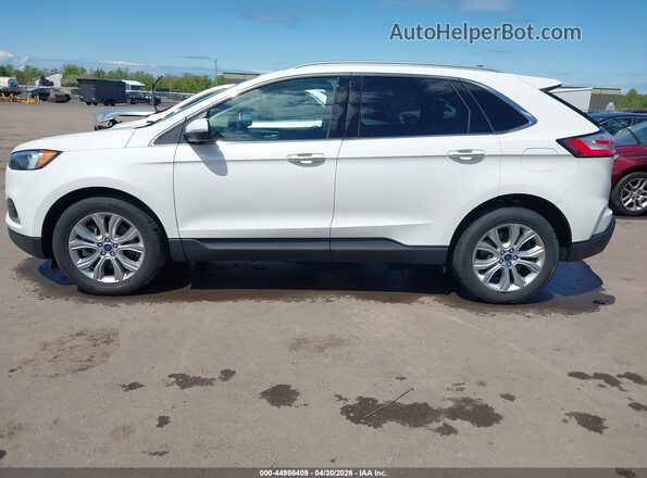 2FMPK4K92NBA83590 2022 FORD EDGE White Widok wnętrza 360 stopni
