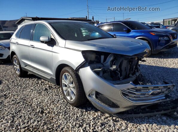2FMPK4K92PBA39009 2023 FORD EDGE Серебряный Передняя правая четверть