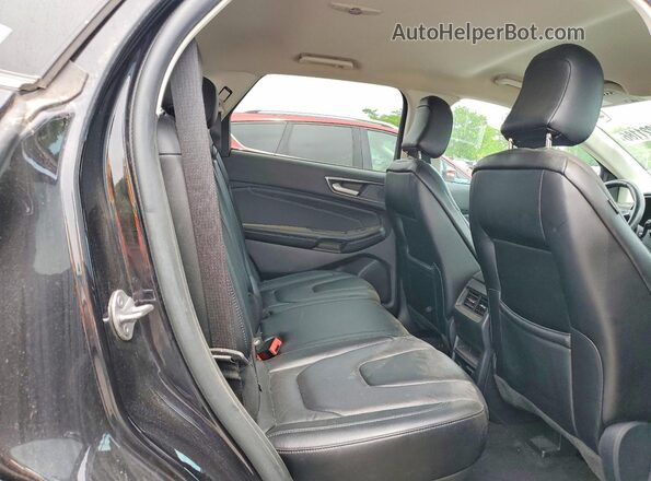 2FMPK4K93NBA08168 2022 FORD EDGE Black Widok wnętrza z tyłu