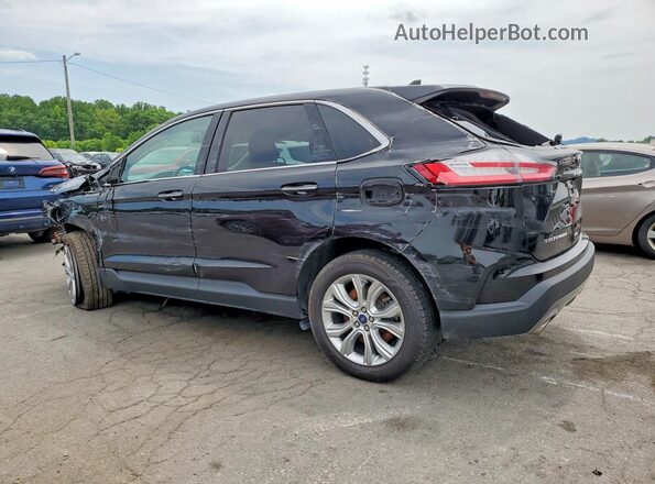 2FMPK4K93NBA08168 2022 FORD EDGE Black Tył lewy