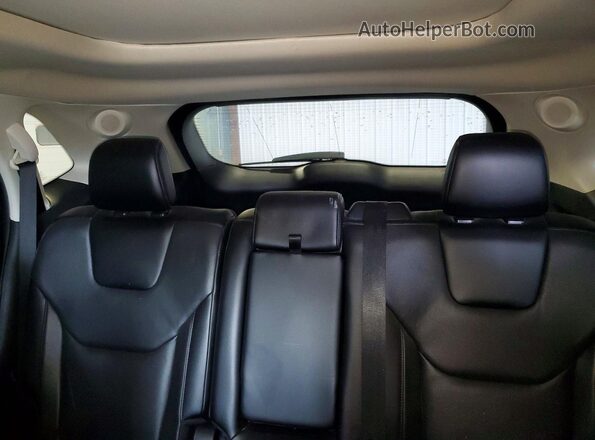 2FMPK4K94KBC33243 2019 FORD EDGE Blue Հետևի նստատեղերի տեսք