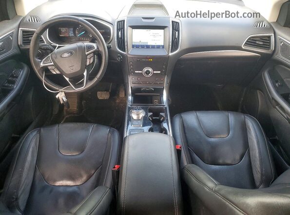 2FMPK4K94LBA46750 2020 FORD EDGE White Widok deski rozdzielczej