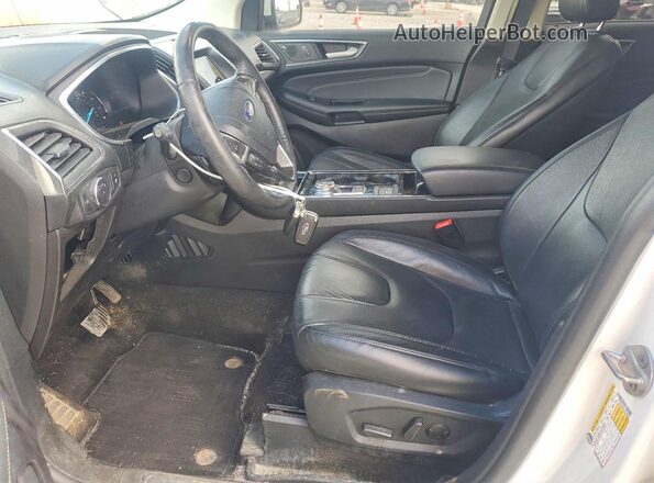 2FMPK4K94LBA46750 2020 FORD EDGE White Widok wnętrza z przodu