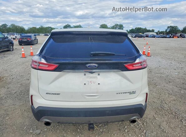 2FMPK4K94LBA46750 2020 FORD EDGE White Widok z tyłu
