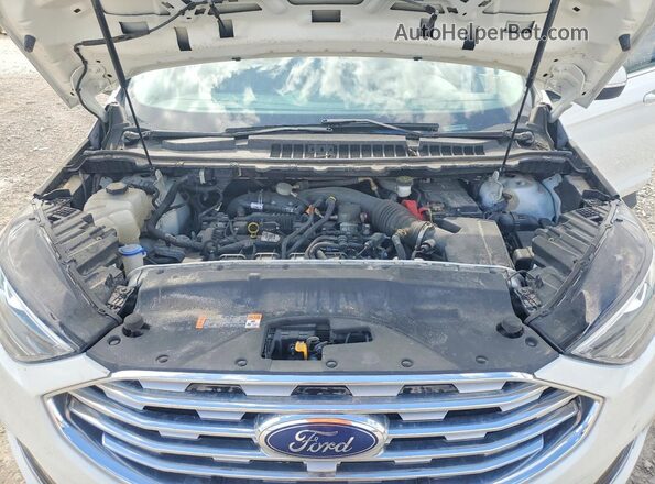 2FMPK4K94LBA46750 2020 FORD EDGE White Widok komory silnika