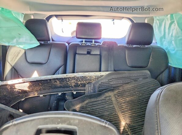 2FMPK4K94LBB36027 2020 FORD EDGE White Widok tylnych siedzeń