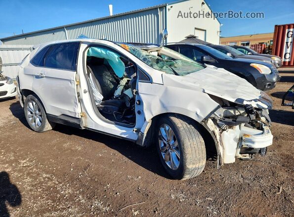 2FMPK4K94LBB36027 2020 FORD EDGE White Przód prawy