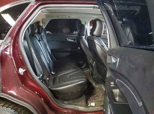2FMPK4K94RBB10018 2024 FORD EDGE Бордовый Вид задней части салона
